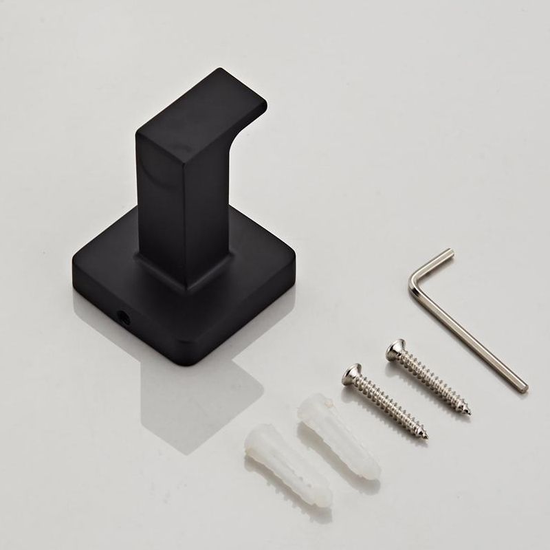 Traditional Metal Bathroom Hardware Set Wall Hooks/Towel Bar/Ring & Paper Holder