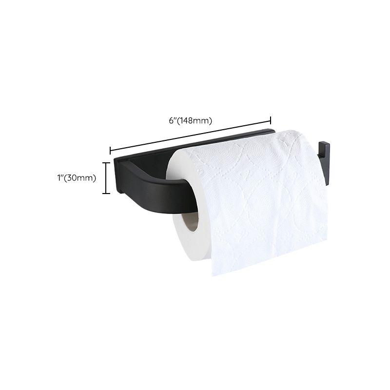 Modern Bathroom Hardware Set Bathroom Shelf Towel Bar Black Bathroom Hardware Set