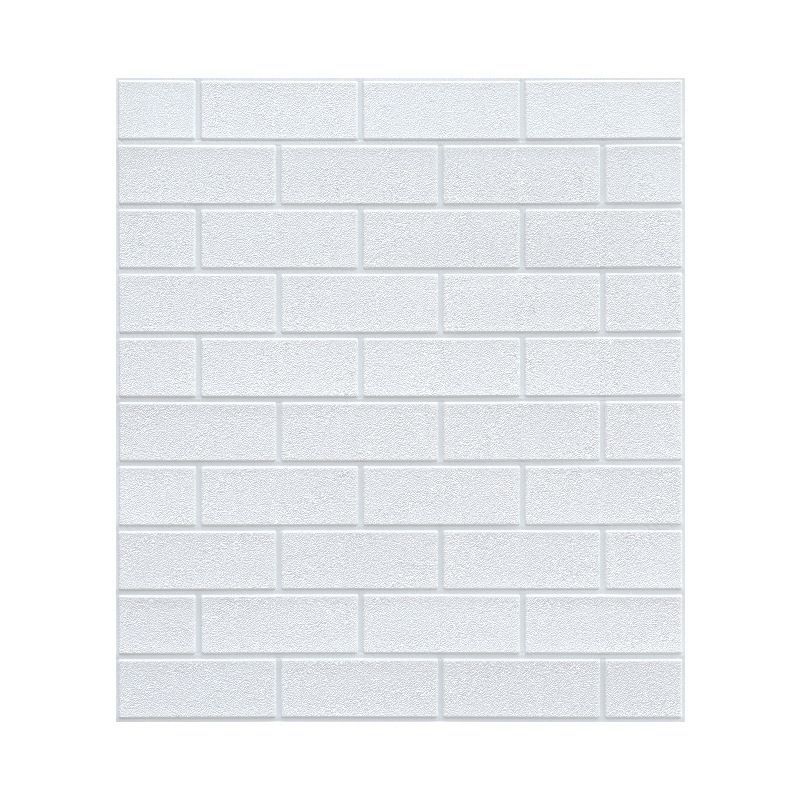 Industrial Wall Panel, 3D Brick Bathroom Wall Panels Set of 2
