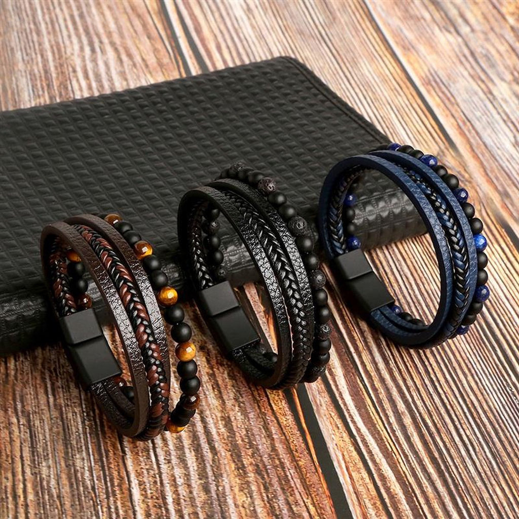 Leather bracelet