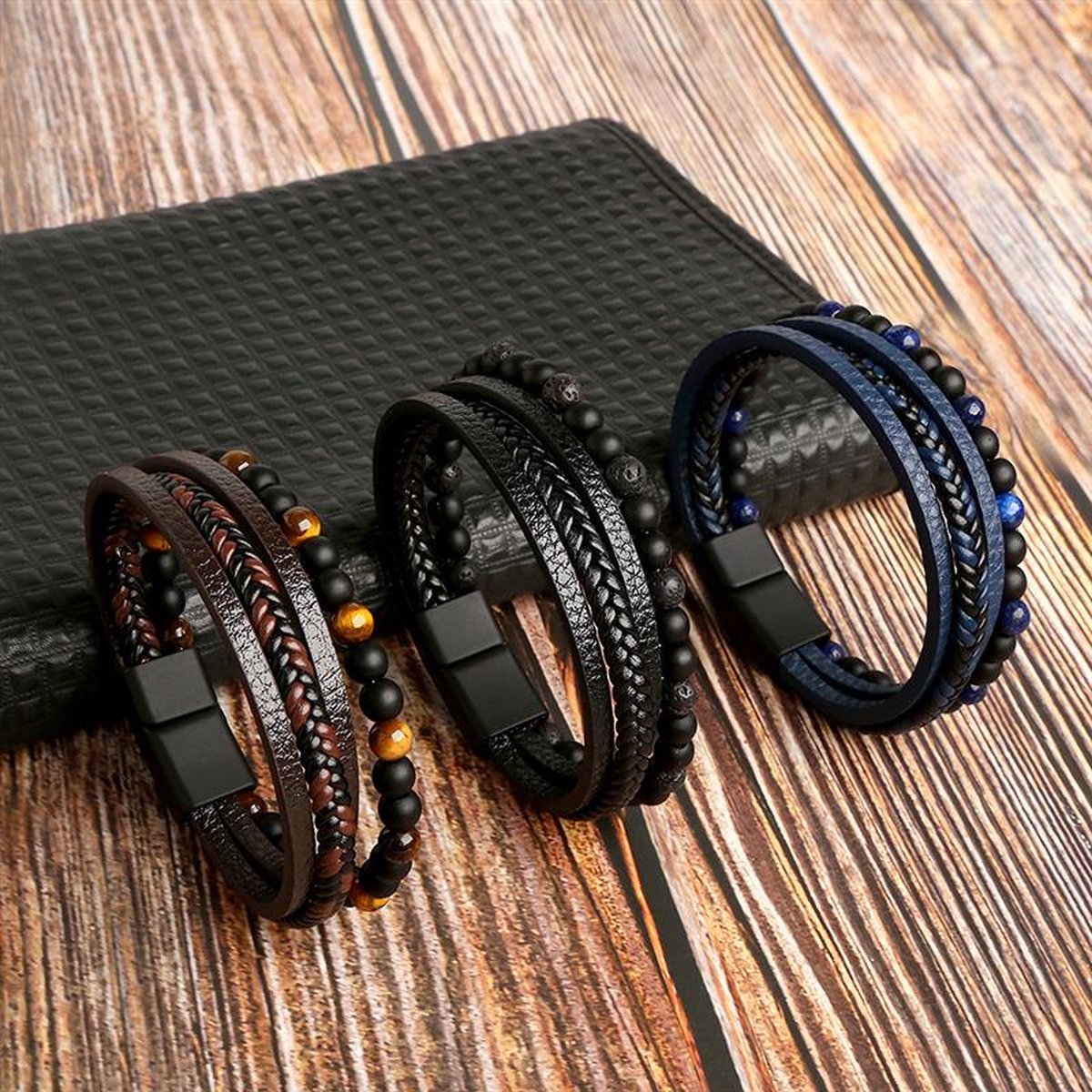 Leather bracelet