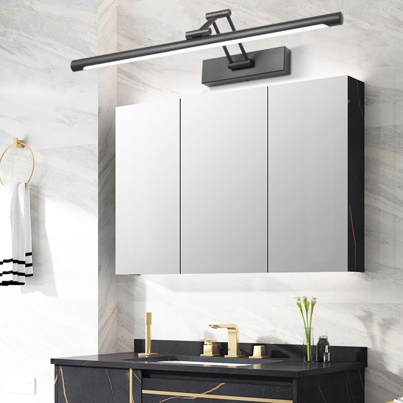 Minimalist LED Wall Light Black/White – Modern Metal Lamp for Bathroom and Indoor Use