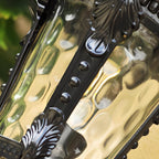 Outdoor Vintage Glass Wall Lantern Light
