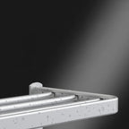 7-piece Bathroom Accessory Set Modern Aluminum Bathroom Set in Silver