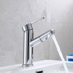 Contemporary Style Faucet Single Handle Basin Mixer Bathroom Faucet