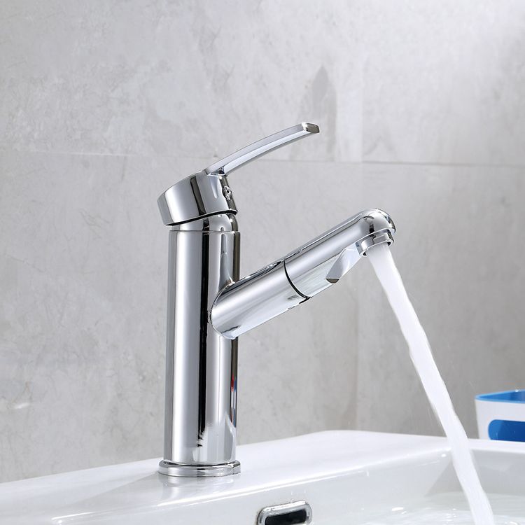 Contemporary Style Faucet Single Handle Basin Mixer Bathroom Faucet