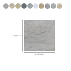 Peel and Stick Vinyl Flooring Matte Vinyl Flooring with Stone Look