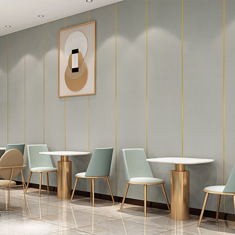 Classic simple wall covering for peeling off and attaching, stain-resistant for the living room