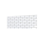 Modern Kitchen Backsplash Wallpaper Plaid Print Peel and Stick Backsplash Tile