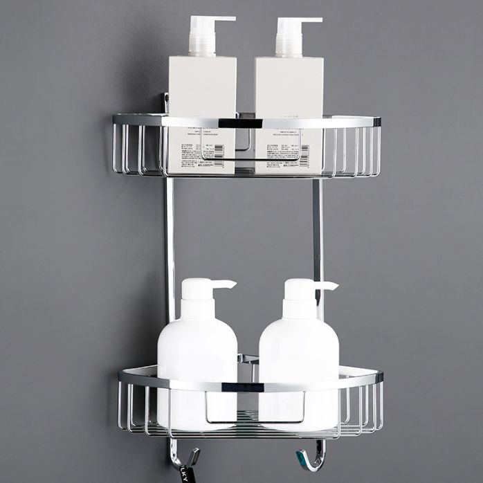 5-piece Bathroom Accessory Set Modern Polished Chrome Bathroom Set