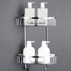 5-piece Bathroom Accessory Set Modern Polished Chrome Bathroom Set