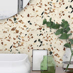 Brown non-slip floor tile 30 cm x 60 cm brick effect single tile PVC