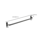 Modern Bathroom Fixture Set Towel Bar Gray Bathroom Shelf Bathroom Set