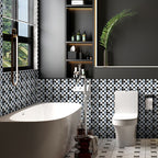 Mosaic tile for stripping and gluing tile mirror kitchen removable wall tile