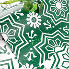 Matte-gloss vinyl floor coverings for peeling off and permanently sticking with quadrant edge