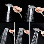 Plastic Handheld Showerhead Bathroom Showerhead with Adjustable Water Flow