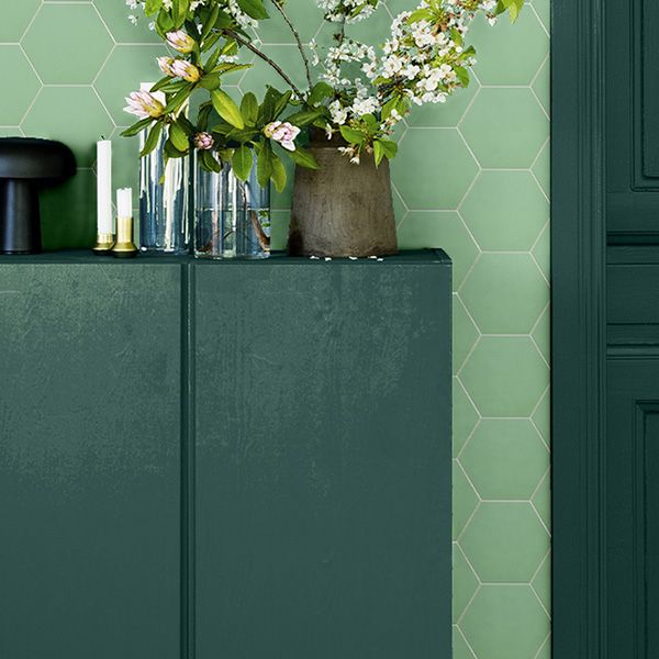 Peel and Stick Tiles Hexagonal Peel and Stick Back Wall 20 Pack for the Bathroom