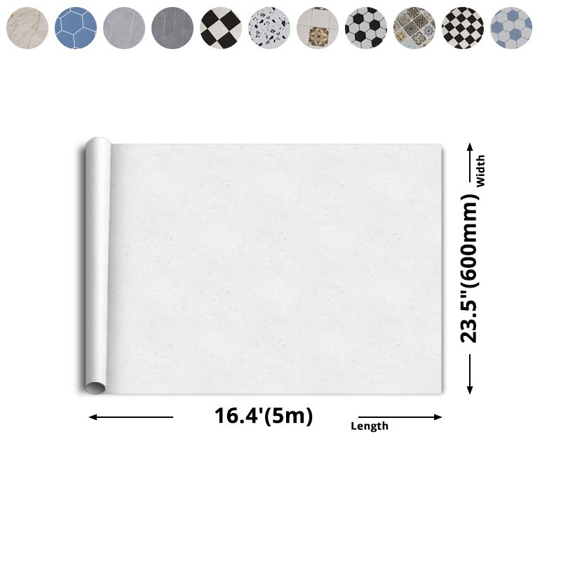 Modern PVC flooring Peel and Stick porcelain tile look vinyl plank flooring