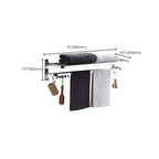 Modern Stainless Steel Bathroom Set Paper Holder Bathroom Shelf Bathroom Accessories