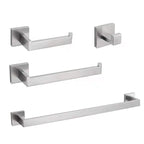 Stainless Steel Bathroom Fittings Modern Style Simple Bathroom Fitting Set