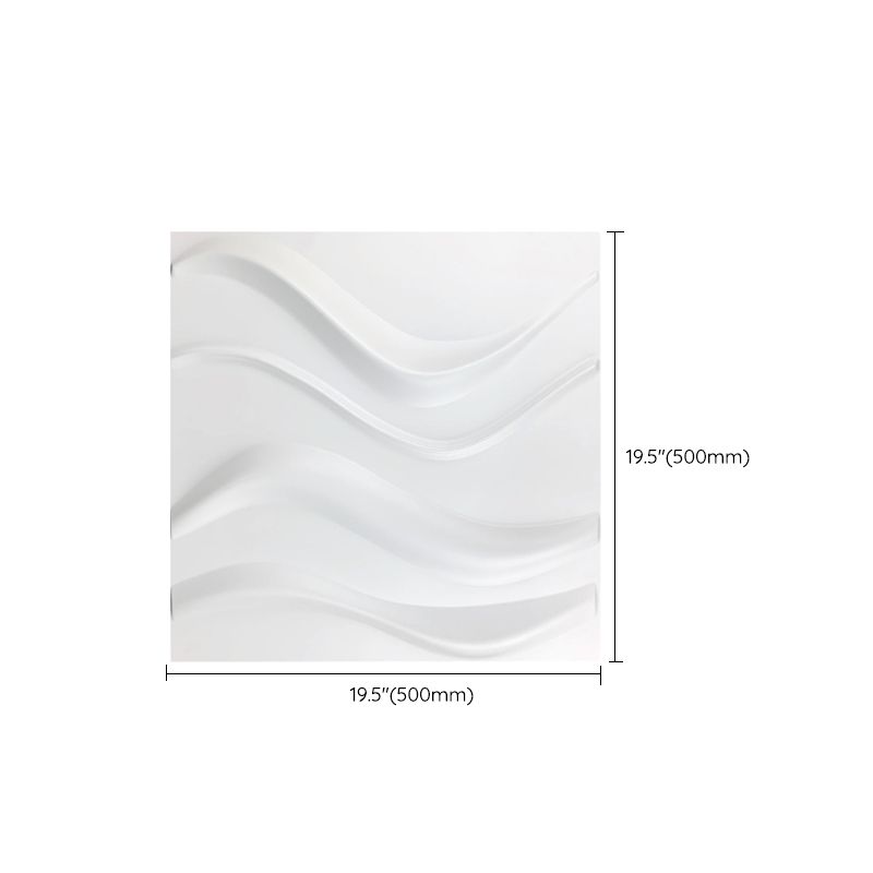 Modern Wall Cladding 3D Print Waterproof Peel and Stick Wall Panel