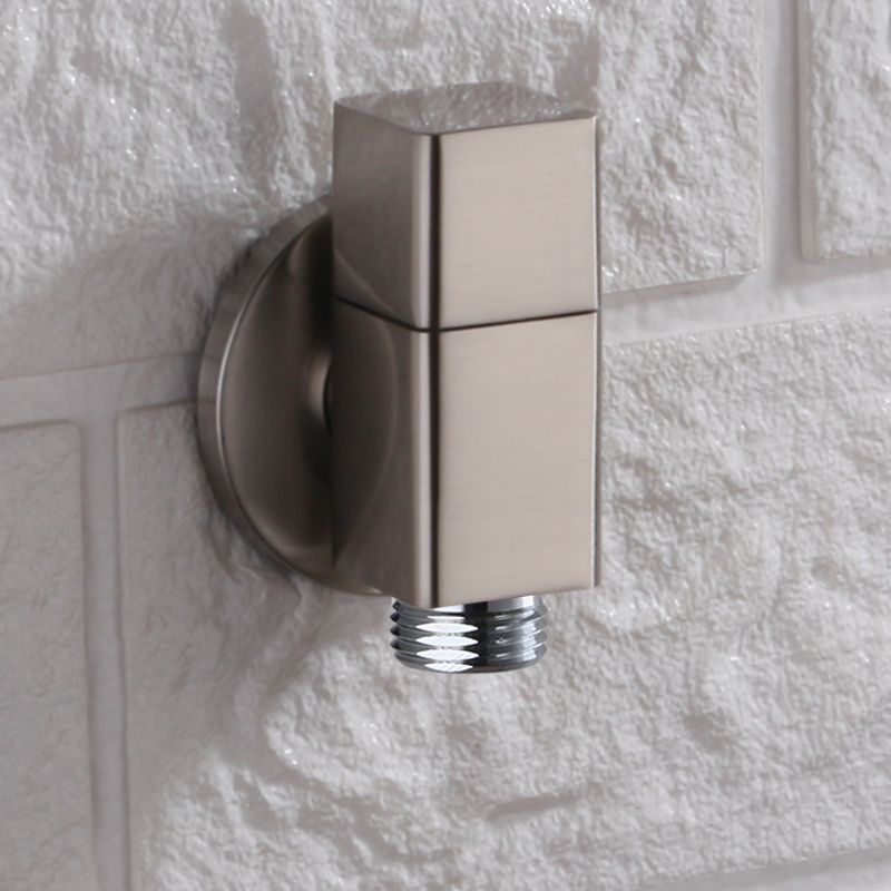 Industrial Wall-Mounted Bathroom Faucet Knob Handle Brass Faucet