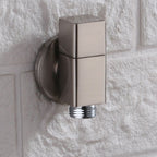 Industrial Wall-Mounted Bathroom Faucet Knob Handle Brass Faucet
