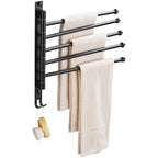 2-piece towel bar made of stainless steel Modern 13.6" B bathroom accessory set