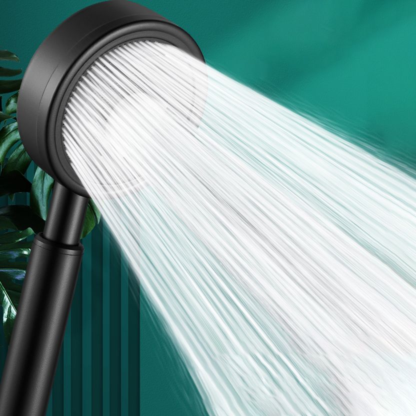 Modern round hand shower water-saving shower head made of stainless steel