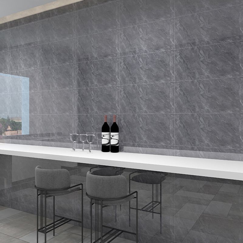 Modern kitchen tile waterproof smooth Peel and Stick splash guard tile