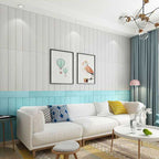 Living Room Wall Paneling for Peeling and Attaching 3D Embossed Wall Paneling