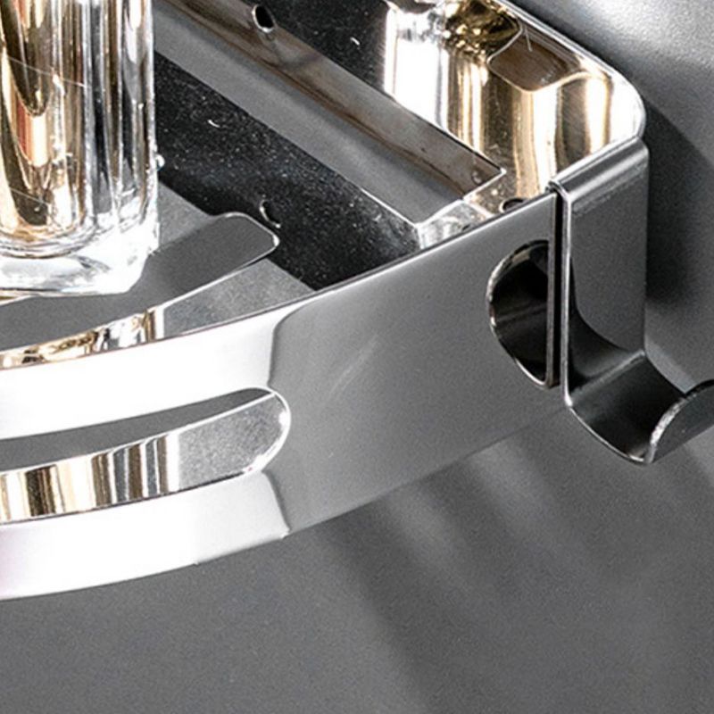 Modern Bathroom Set Stainless Steel Bathroom Shelf Paper Holder Bathroom Accessory Set
