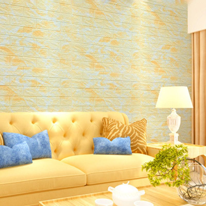 Farmhouse Wall Panel 3D Brick Bedroom and Living Room Wall Panels Set of 2