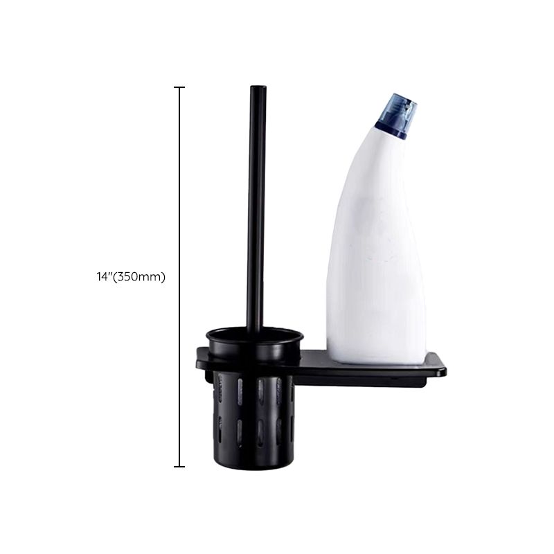 Modern Bathroom Accessories Set Towel Holder Black Soap Dish Bath Accessories Set