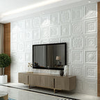 Modern Pearl Wall Element Access Panel Peel and Stick Wall Tile Set of 10