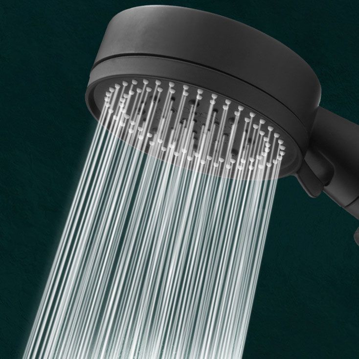 Contemporary Showerhead Combination Handheld Shower Plastic Wall Mount Round Showerhead