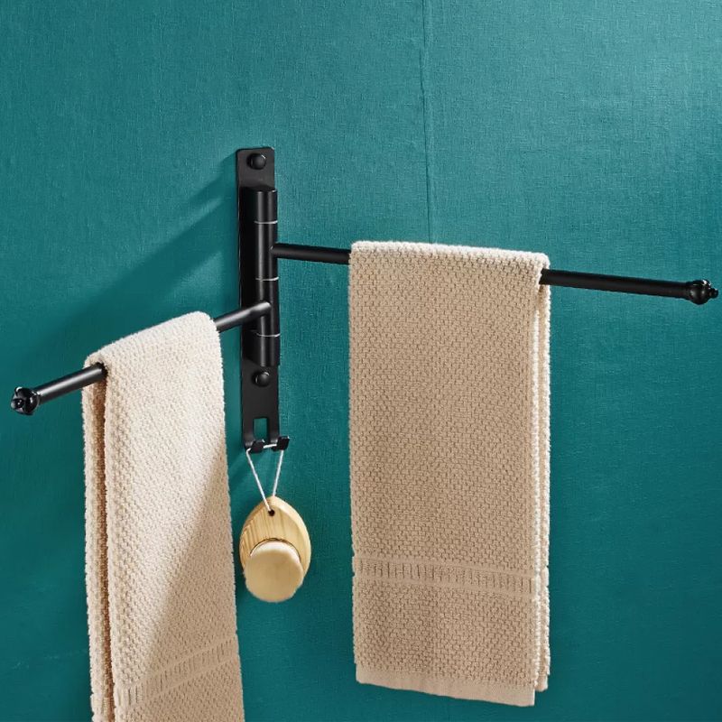 2-piece towel bar made of stainless steel Modern 13.6" B bathroom accessory set
