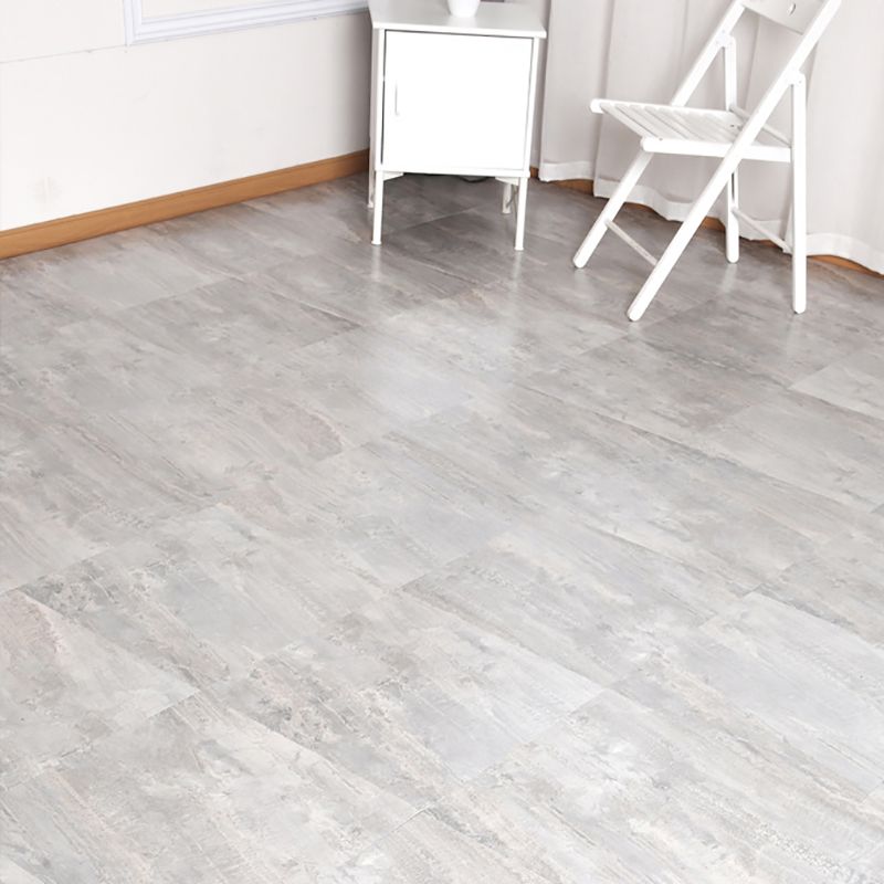 Modern square plastic floor waterproof peel & stick floor tiles