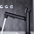 Round Vessel Sink Bathroom Faucet Simple Style Faucet with Brass Material