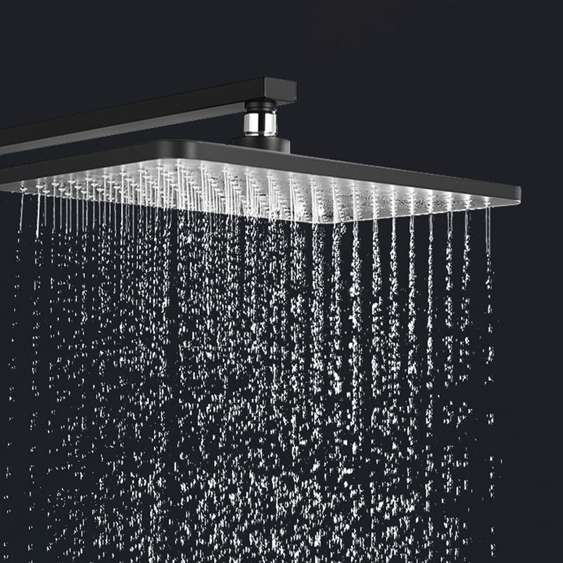 Modern Showerhead Rainfall Fixed Showerhead Square Rainfall Handheld Showerhead