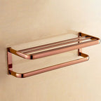 5-piece Vintage Bathroom Accessory Set Brass Bathroom Fittings Set