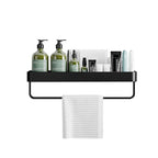 Contemporary Bathroom Accessories Hardware Set Aluminum Bathroom Shelf