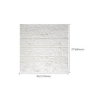 Modern Wall Covering Peel and Stick Waterproof 3D Print Wall Panel