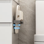 Gray Bathroom Accessory Set Modern 1/2 - Piece Bathroom Shelf Rustproof