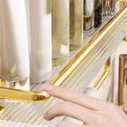 Modern Silver/Gold Bathroom Hardware Set Bathroom Shelf Bathroom Set