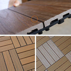 Square Click Parquet Tiles Composite Tiles Striped Pattern Tile Set