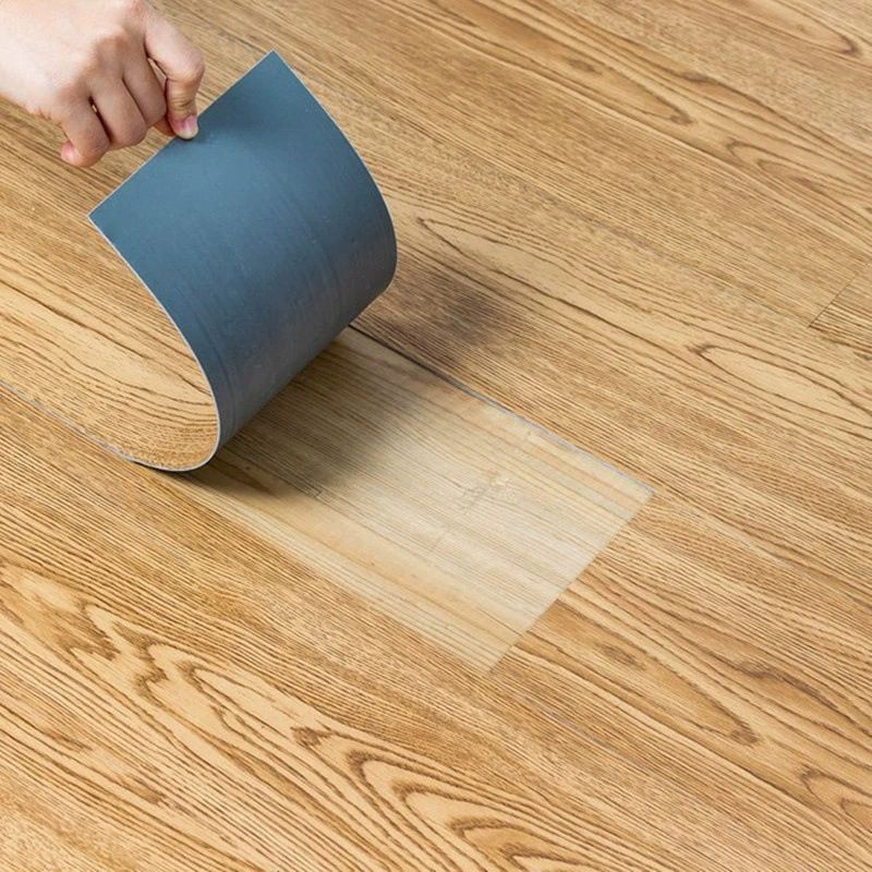 Peel and Stick Vinyl Flooring Matte Vinyl with Wood Look