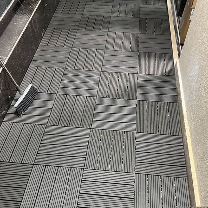 Classic square terrace tiles solid color composite tiles for outdoor use