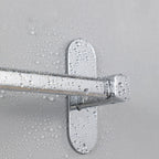 2-Piece Stainless Steel Slip Resistant Modern Chrome Bathroom Hardware Set