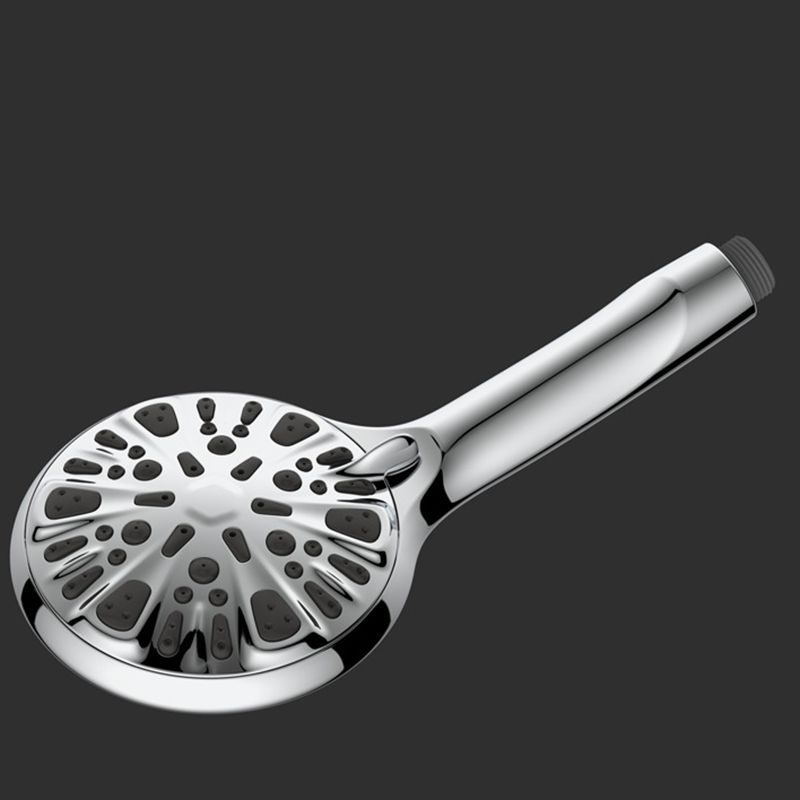 Modern shower head for bathroom 9-nozzle round wall-mounted shower head